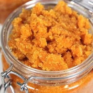 Turmeric-Ginger Homemade Sugar Scrub